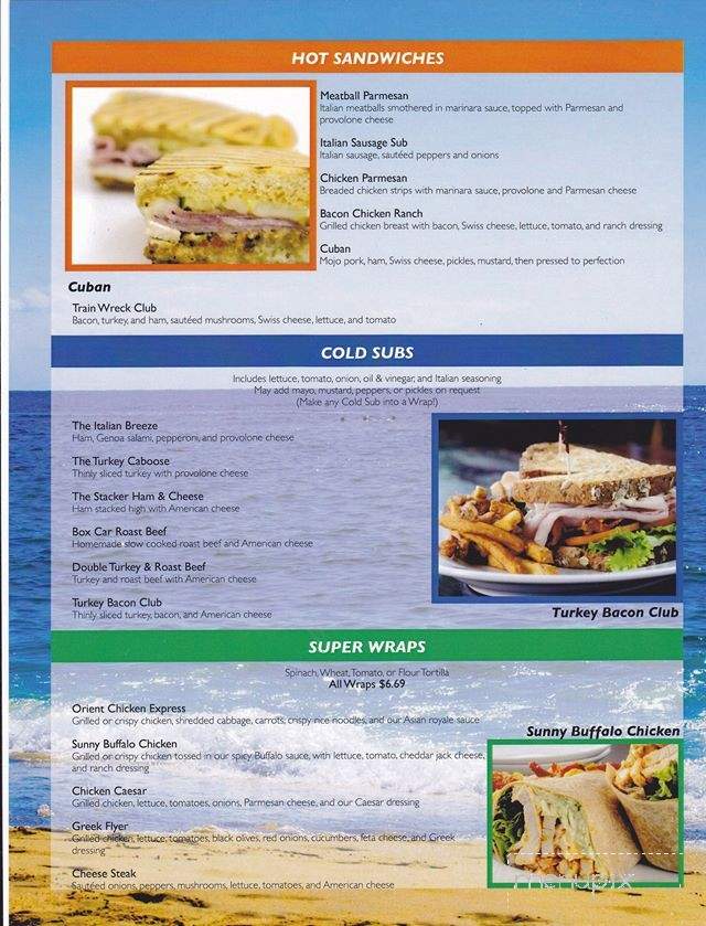 Sunny Breeze Cafe & Restaurant - Sanford, FL menu_pic