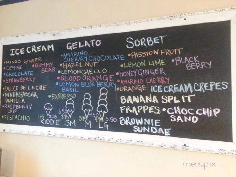 Stella's Sweet Cafe - Kittery, ME menu_pic