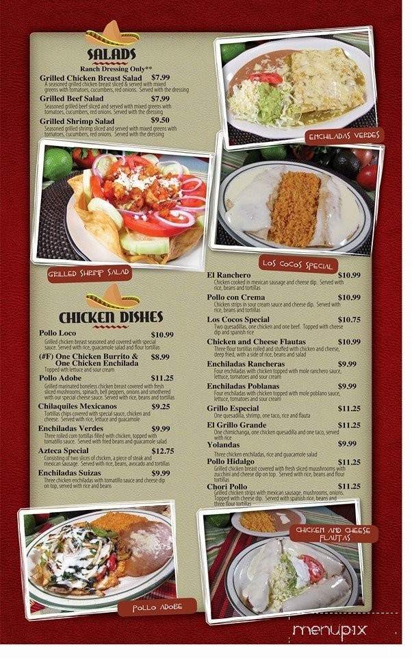 La Hacienda Mexican Restaurant - Bensalem, PA menu_pic
