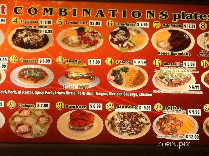 Gonzalez Market - Salt Lake City, UT menu_pic
