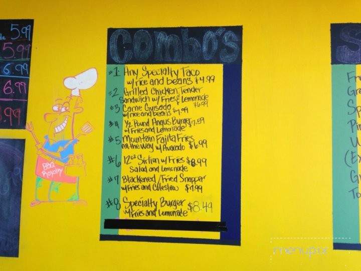 Mesquite Grill & Taco Factory - La Porte, TX menu_pic