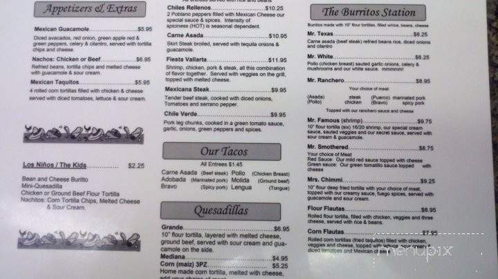 Taqueria la Mexicana - Lynnwood, WA menu_pic