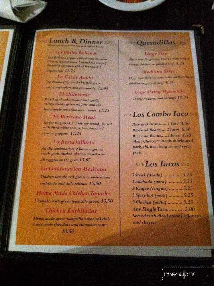 Taqueria la Mexicana - Lynnwood, WA menu_pic
