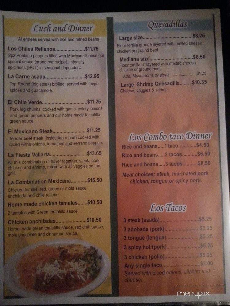 Taqueria la Mexicana - Lynnwood, WA menu_pic