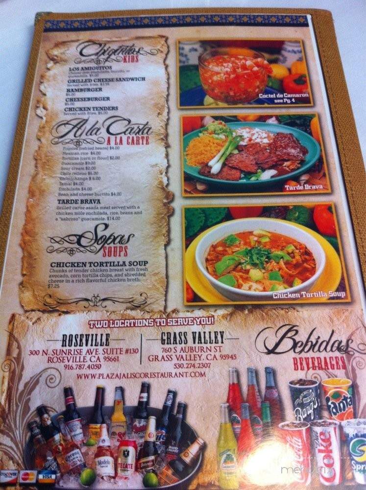 /380336084/Plaza-Jalisco-Mexican-Restaurant-Placerville-Menu-Placerville-CA - Placerville, CA