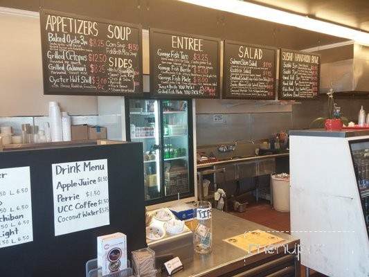 Garage Fish - Anaheim, CA menu_pic