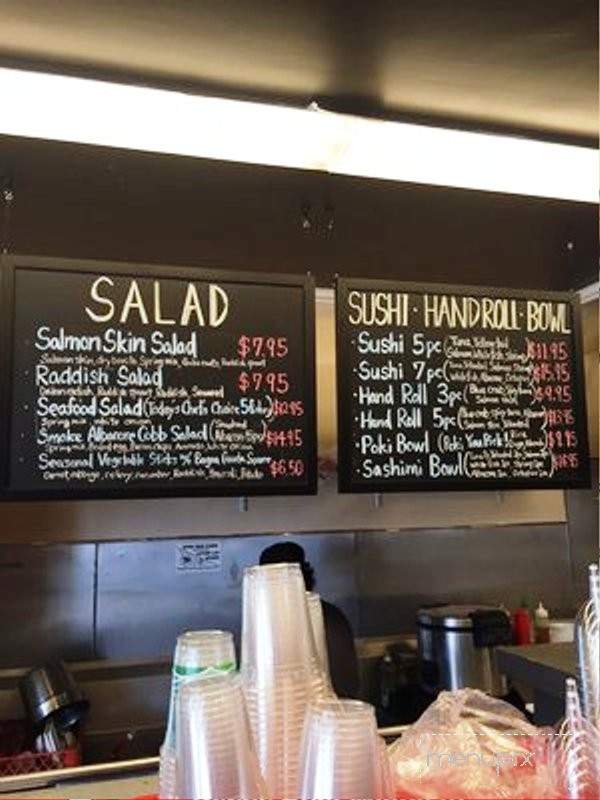 Garage Fish - Anaheim, CA menu_pic