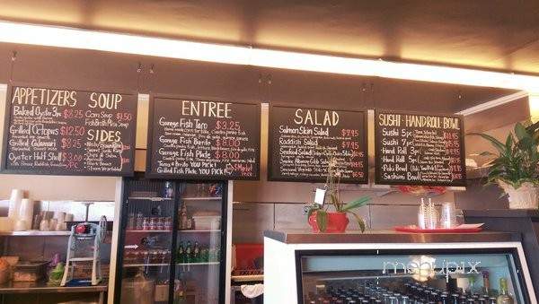 Garage Fish - Anaheim, CA menu_pic