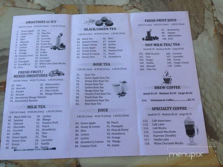 8-Twelve Oriental Market - San Leandro, CA menu_pic