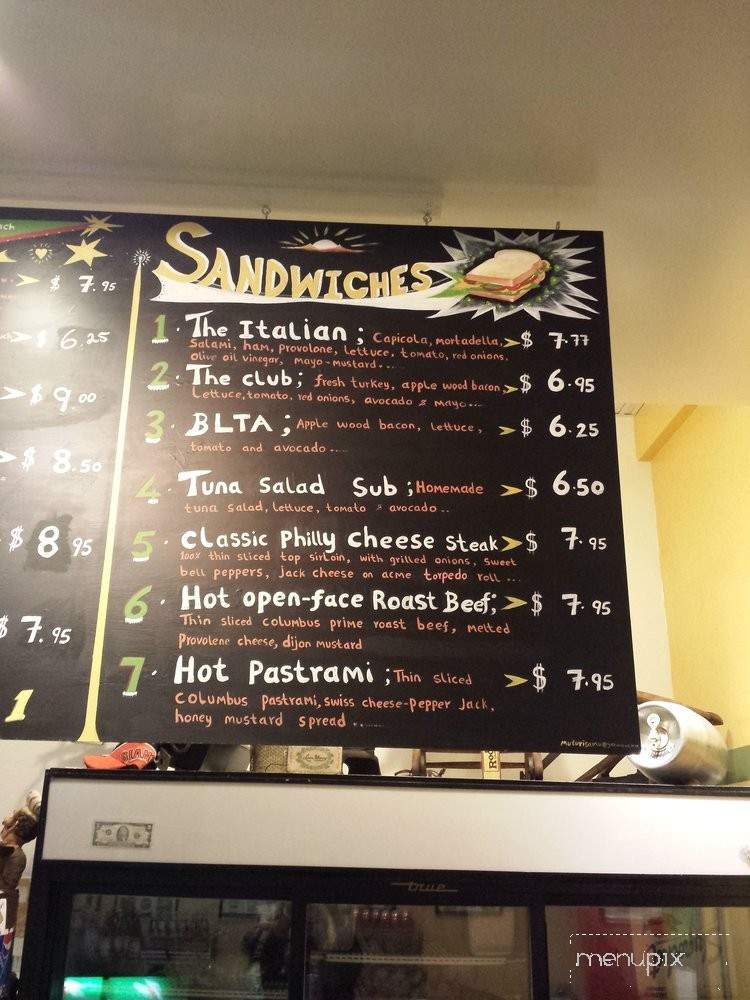 Grato Deli - Emeryville, CA menu_pic
