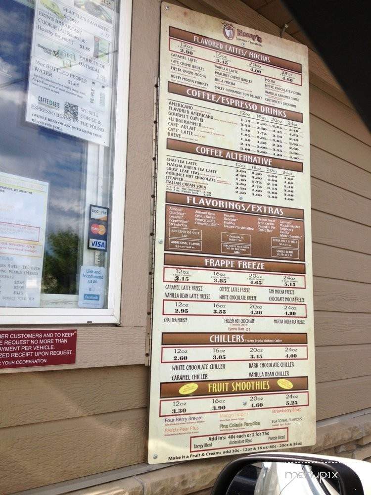 Beany's To Go - American Fork, UT menu_pic
