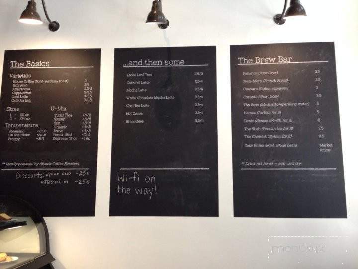Ebrik Coffee Room - Atlanta, GA menu_pic