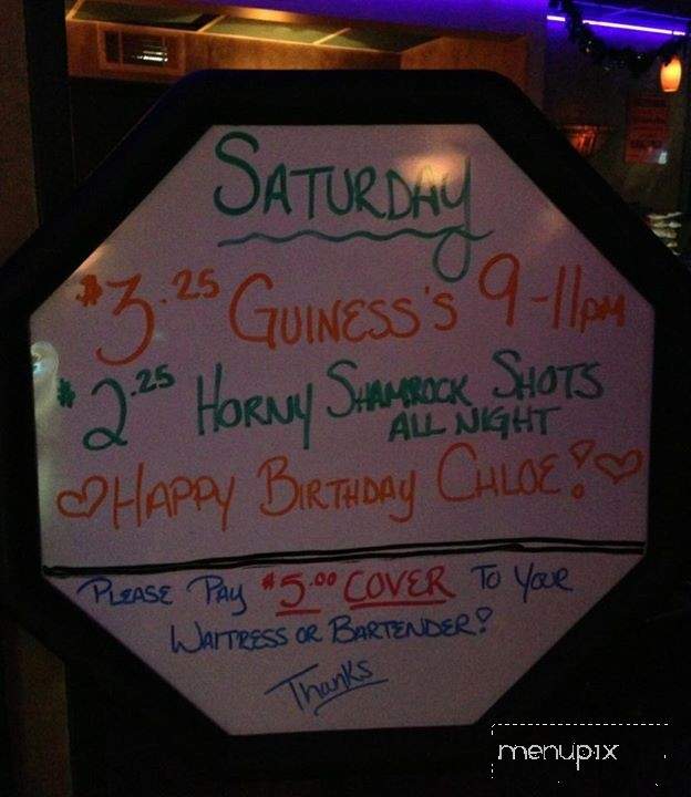 Cricket Lounge - Pittsburgh, PA menu_pic