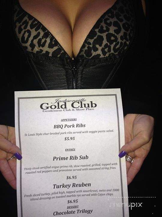 Gold Club - Jacksonville, FL menu_pic