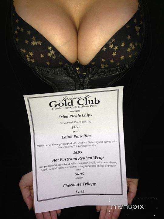 Gold Club - Jacksonville, FL menu_pic