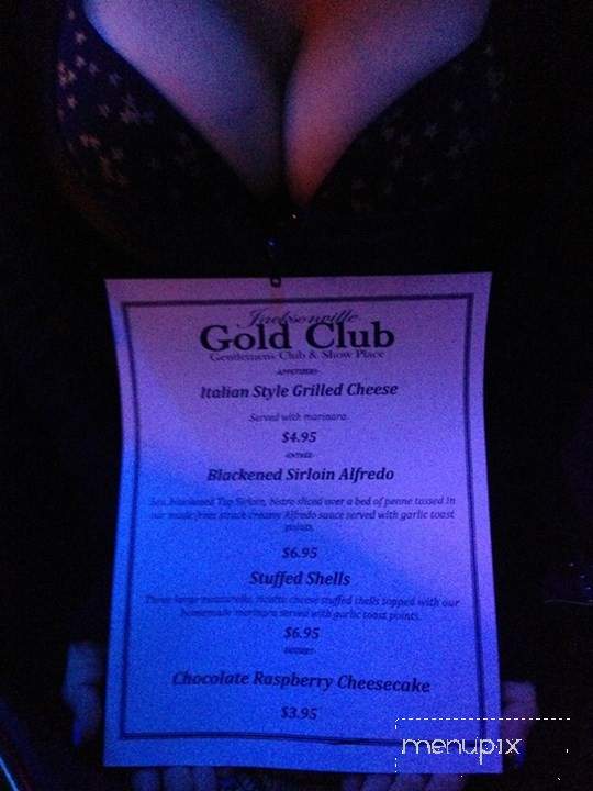 Gold Club - Jacksonville, FL menu_pic