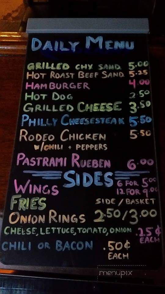 Bill's Crossroads Cafe - Fairfield, CT menu_pic