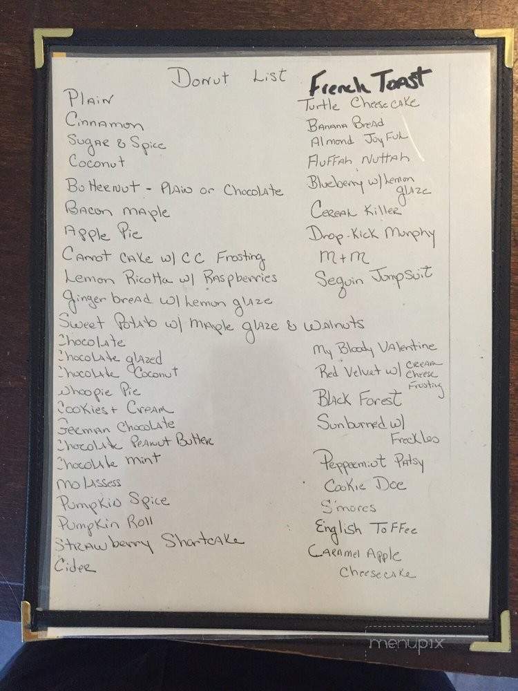 Doc Hollandaise - Augusta, ME menu_pic