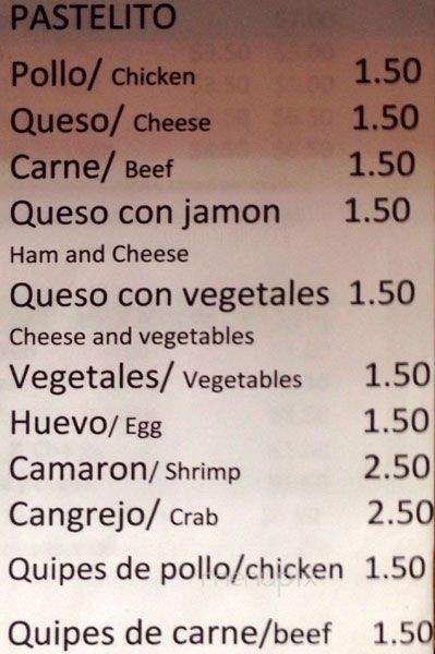 Andiamo Cafe - New York, NY menu_pic