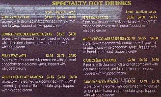 Andiamo Cafe - New York, NY menu_pic