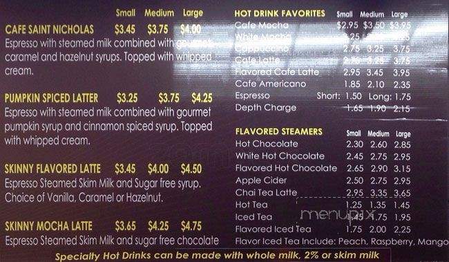 Andiamo Cafe - New York, NY menu_pic