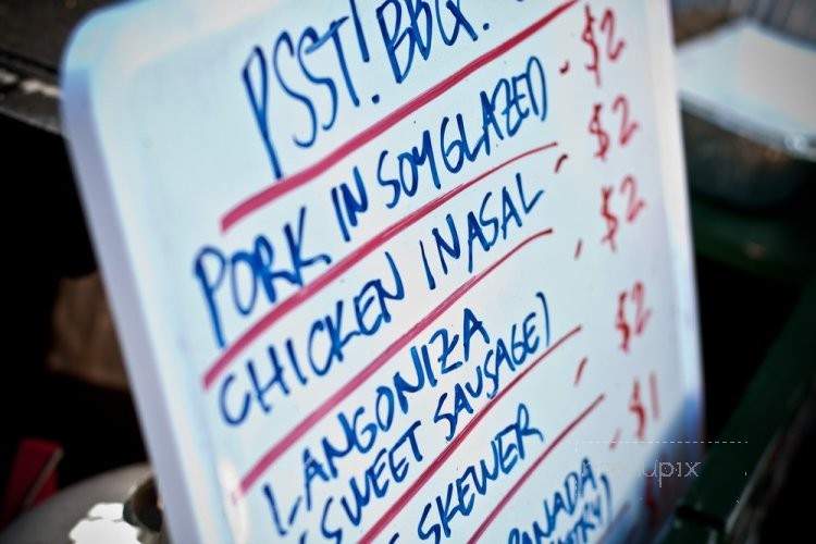 Psst BBQ - Los Angeles, CA menu_pic