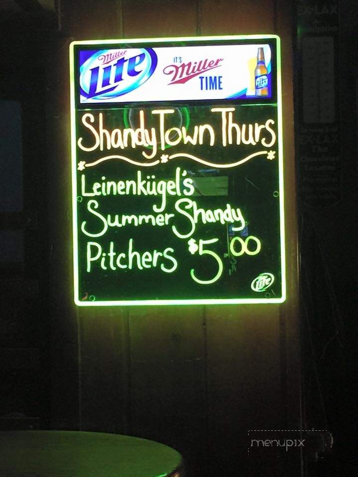 Spring Street Bar - Quincy, IL menu_pic