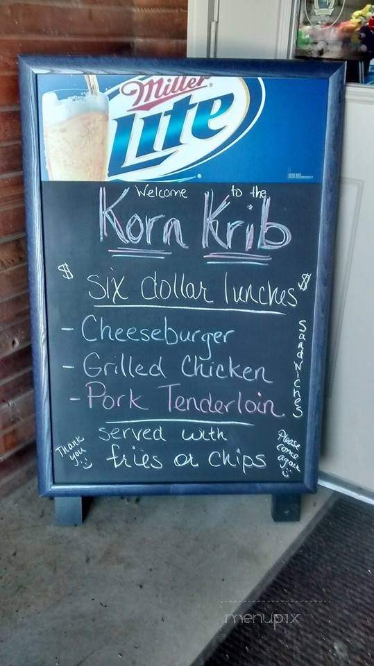 Korn Krib - Latham, IL menu_pic