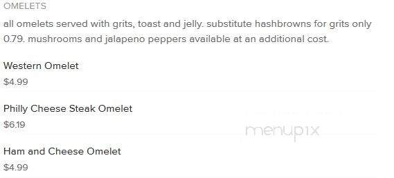 3 Squares Diner - Americus, GA menu_pic