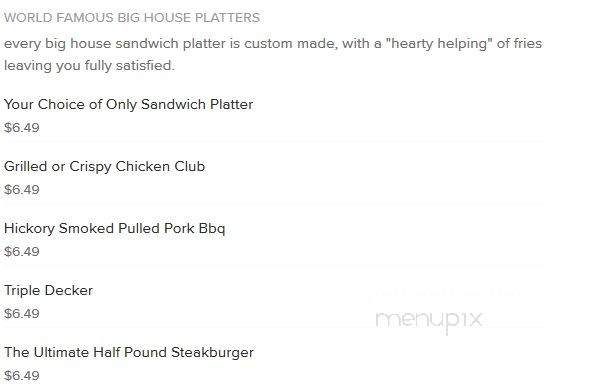 3 Squares Diner - Americus, GA menu_pic