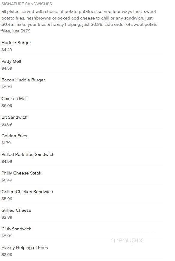 3 Squares Diner - Americus, GA menu_pic