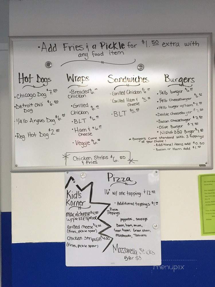 Papa J's Ice Cream And Eatery - Onekama, MI menu_pic