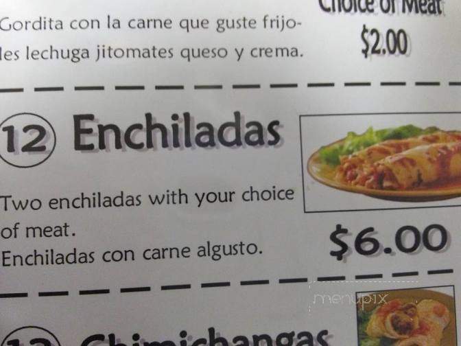 Taqueria San Antonio - Waterford, MI menu_pic