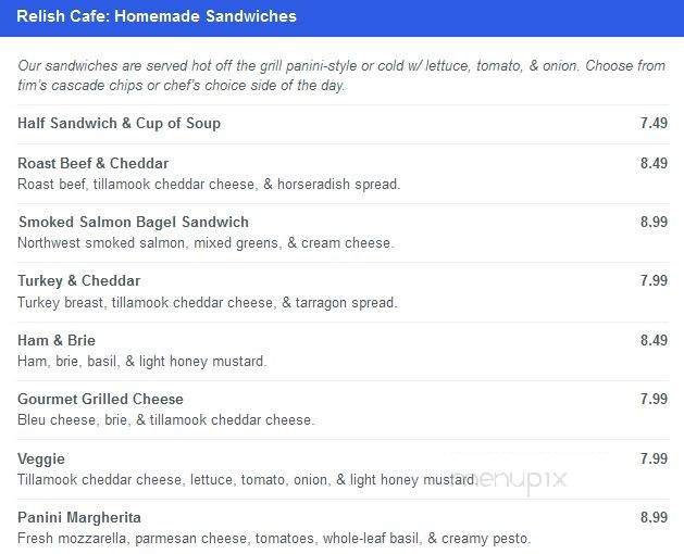 The Workz Cafe - Tacoma, WA menu_pic