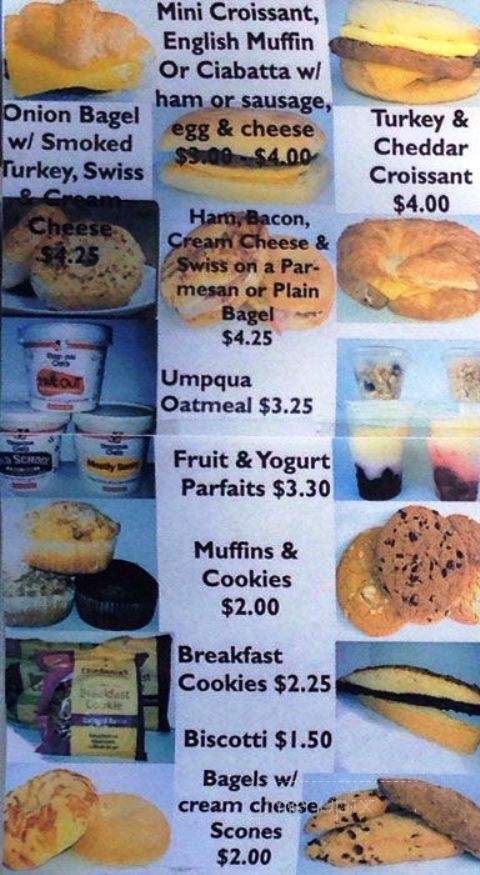 Cavallo Espresso - Bonney Lake, WA menu_pic
