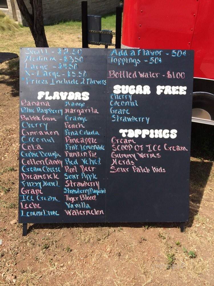 Ice Ice Baby - Austin, TX menu_pic