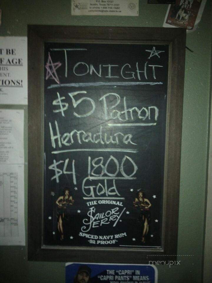 C & R Sports Bar - Waco, TX menu_pic