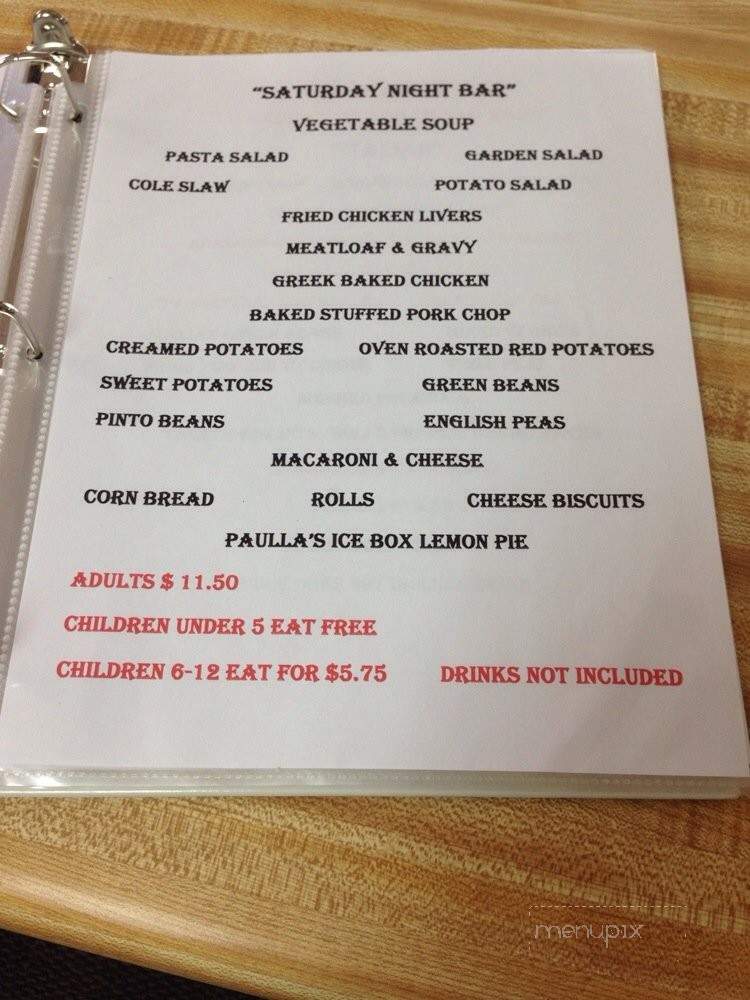 Ya'll Come Back - Rainsville, AL menu_pic