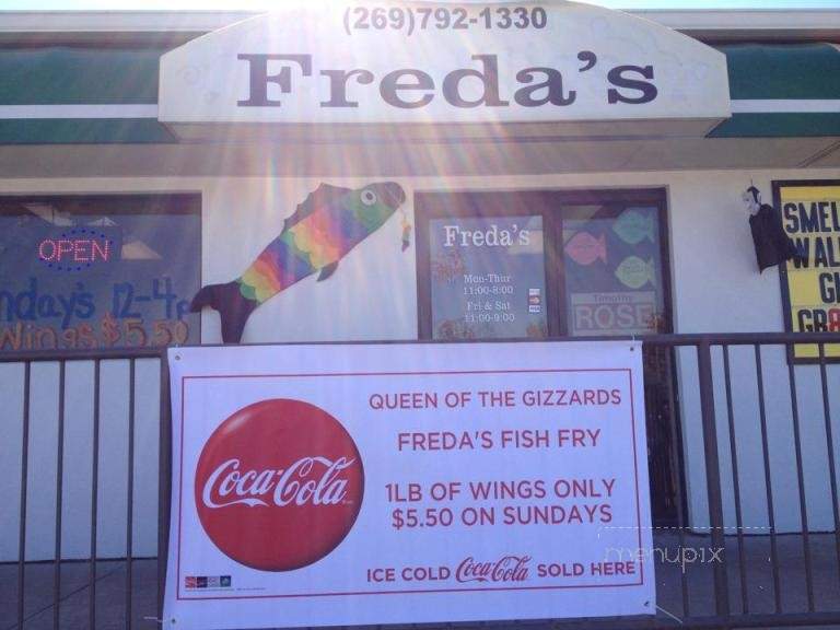 Fredas Fish Fry - Wayland, MI menu_pic