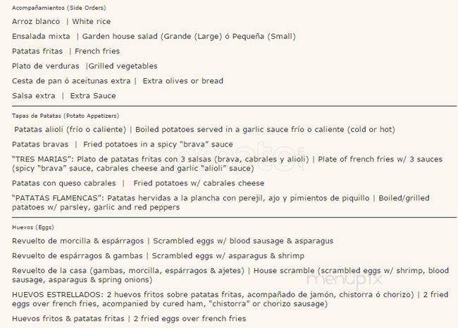 Casa D' Rosa - Miami, FL menu_pic