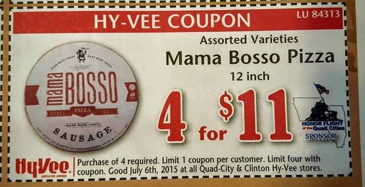 Mama Bosso Pizza - Rock Island, IL menu_pic
