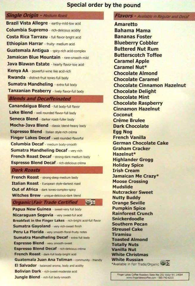 Cafe Ole - Syracuse, NY menu_pic