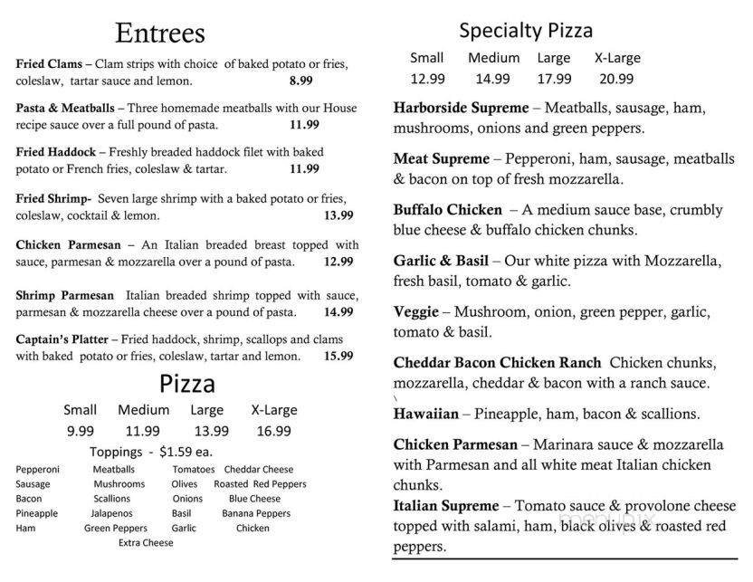 /250338275/Harborside-Pizza-and-Seafood-Sackets-Harbor-NY - Sackets Harbor, NY