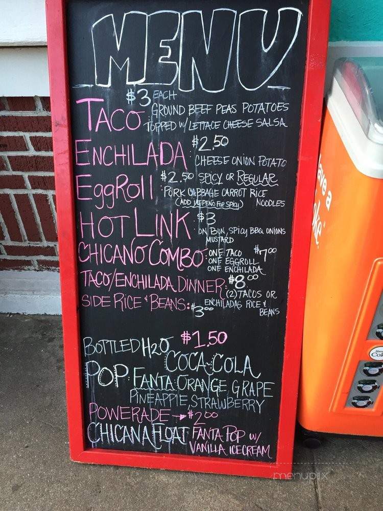 Chiquita's Corner - Wichita, KS menu_pic