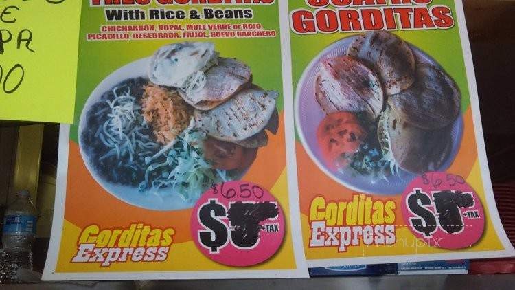 Gorditas Express - Wichita, KS menu_pic