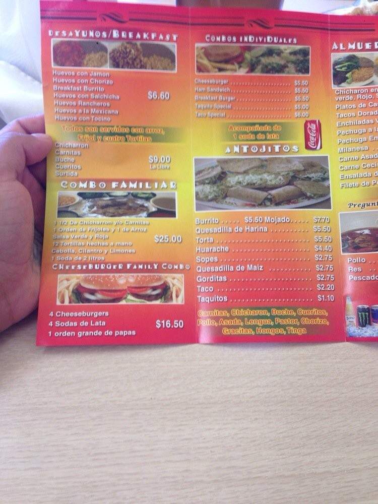 Chicharroland - Los Angeles, CA menu_pic