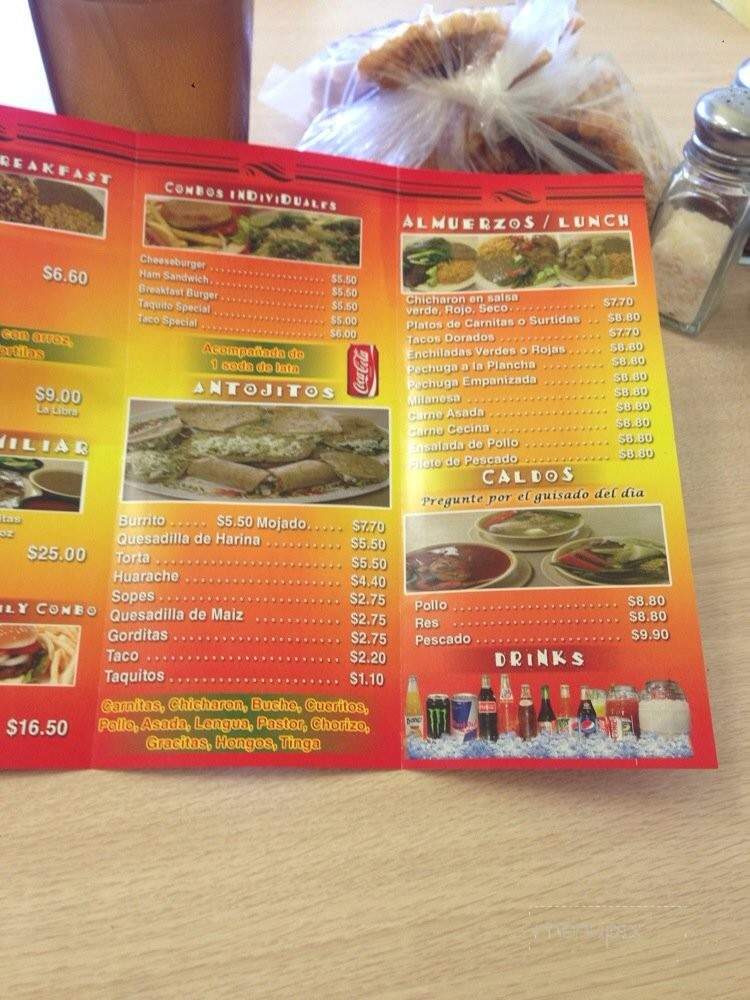 Chicharroland - Los Angeles, CA menu_pic