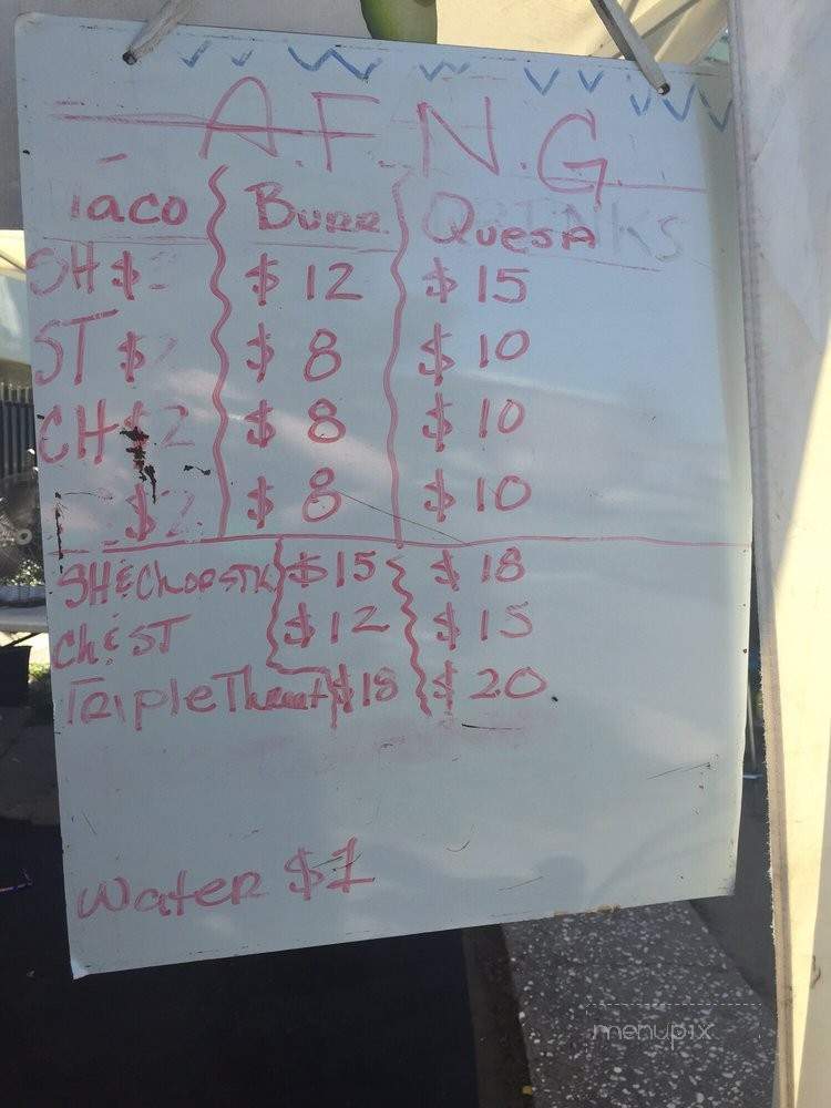 All Flavor No Grease - Los Angeles, CA menu_pic