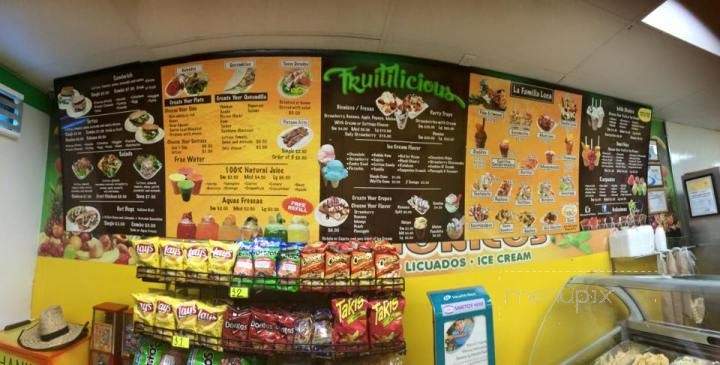 Bionicos Fruitilicious - Cudahy, CA menu_pic
