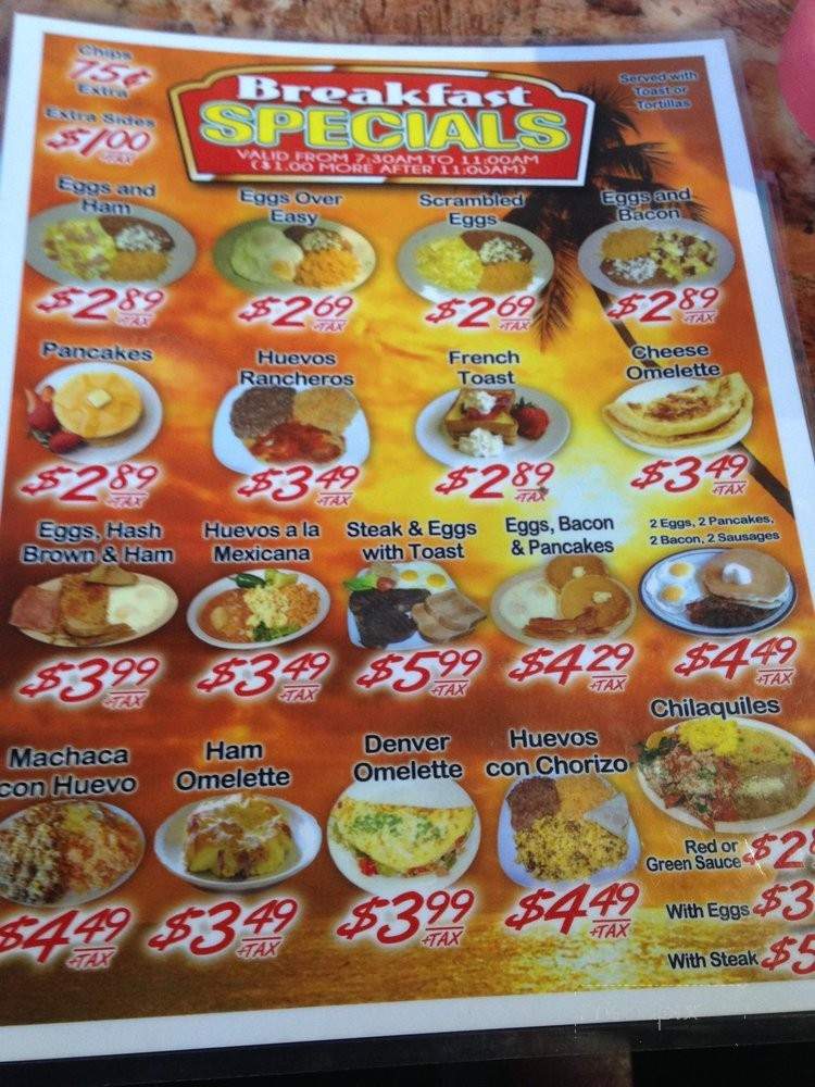 Tony' Restaurant & Mariscos - South Gate, CA menu_pic